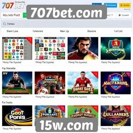 Estudo sobre os jogos disponíveis em 707bet.com