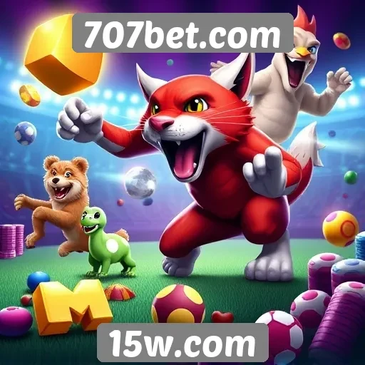 Diversidade de jogos no catálogo de 707bet.com